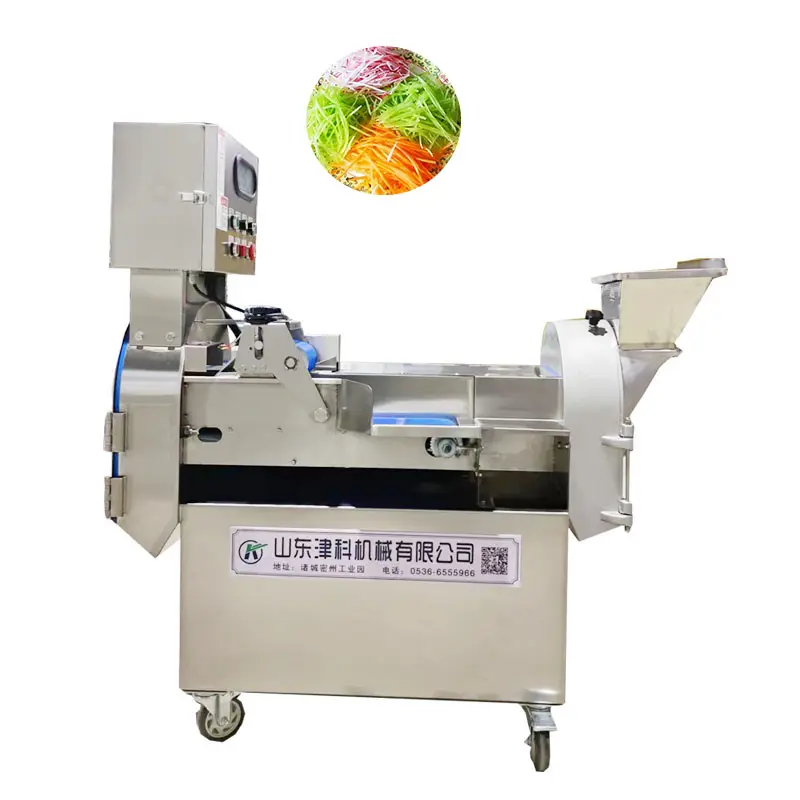 מכונת חיתוך פרוסות קוביות ירקות אוטומטית תעשייתית מכונת חיתוך בצל מכונת חיתוך ירקות מארז עץ מסופק
