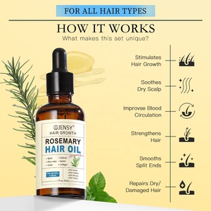 Aceite <span class=keywords><strong>para</strong></span> <span class=keywords><strong>el</strong></span> Crecimiento del <span class=keywords><strong>Cabello</strong></span> de Marca Privada con <span class=keywords><strong>Romero</strong></span>, Árbol de Té, Argán, Colágeno, Queratina <span class=keywords><strong>y</strong></span> Menta <span class=keywords><strong>para</strong></span> Tratamiento del Cuero Cabelludo Orgánico <span class=keywords><strong>y</strong></span> Natural - Product Image 2