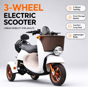 Trottinette Électrique <span class=keywords><strong>Adulte</strong></span> Little Turtle <span class=keywords><strong>Tricycle</strong></span> 60V pour Enfants et Personnes Âgées, Usage Domestique, Petite Moto Électrique sur Route - Product Image 1
