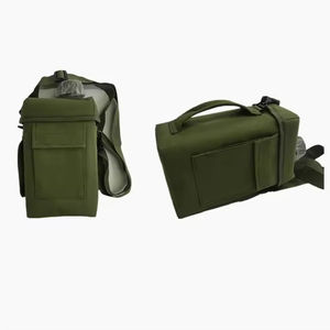 กระเป๋าไนลอนแบบยุทธวิธีน้ำหนักเบาขนาด 2 ลิตร สำหรับใส่กระติกน้ำ พร้อมสายสะพายลายพรางและฝาครอบแก้ว สำหรับการล่าสัตว์และการเดินป่า - Product Image 4