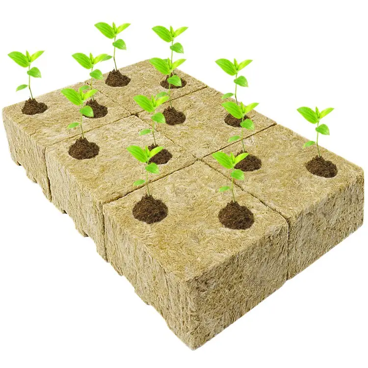 Оптовая продажа, садовые сельскохозяйственные кубики для выращивания горной <span class=keywords><strong>ваты</strong></span>, кубики из минерального волокна для гидропонного выращивания растений, теплоизоляция, каменная вата