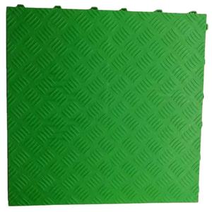 Carreaux de garage en PP à emboîtement rampe et coins revêtement de sol en plastique anti-dérapant pour magasin de détail de voiture - Product Image 6