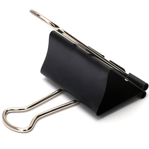Deli Long Tail Clip 51mm Black Binder Clip For Document Exam Paper Holding Office Supply - Product Image 4