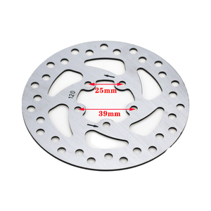 Plaquettes de frein de rechange 120mm pour scooters électriques <span class=keywords><strong>Xiaomi</strong></span> <span class=keywords><strong>M365</strong></span> PRO et PRO2 Accessoires appropriés avec matériau métallique - Product Image 1