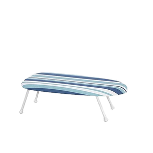 ポータブルミニデスクトップアイロンボードモダンデザイン折り畳み可能な布コットンプラスチックラック家庭用 & 旅行用ワードローブスペース - Product Image 4