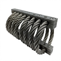 Supports antivibratoires silencieux en aluminium/acier inoxydable Hoan Factory Vp, amortisseurs de chocs, isolateurs de machine à filetage