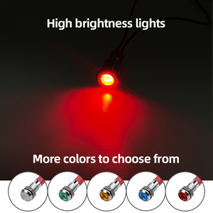 6 mét chỉ số tín hiệu đèn đỏ LED với dây tín hiệu chỉ số đèn <span class=keywords><strong>12V</strong></span> 24V - Product Image 2