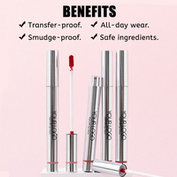 Teinte à lèvres nude peel-off personnalisable avec logo, sans transfert, anti-bavures, formule waterproof longue tenue, vente en gros