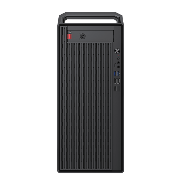 Factory M-ATX Mid Tower Computer Case MicroATX Form Factor MicroATX Form Factor Metal Material in Stock