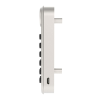 Serrure d'armoire de casier électronique RFID avec clavier numérique et WiFi pour usage domestique-Prend en charge la clé de carte et la porte en verre en bois/aluminium