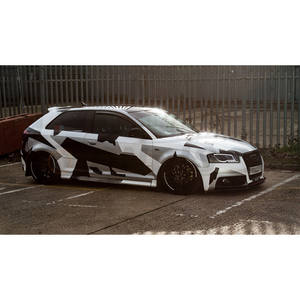 Pvc ויניל ppf htv צבא הסוואה פלייג ירוק דבק למינציה סרט רדיד אוטומטי גוף מלא גלישת ויניל הסוואה - Product Image 5