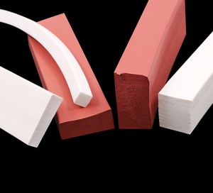 Độ đàn hồi cao và chịu nhiệt độ cao không thấm nước chống trượt Vòng Silicone bọt xốp trắng dải - Product Image 3