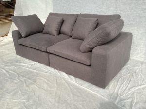 قماش منزلي مريح مقطعي 1 2 3 أحجام مع حشو إسفنجة لغرفة المعيشة أو غرفة النوم - Product Image 3