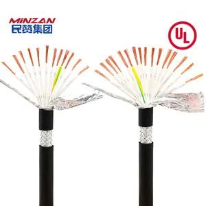 UL2464 Multicore Control Cable 0.5mm 0.75mm 1mm 1.5mm 6 core 10 core PVC insulation Flexible Electrical Control Cable Wire