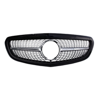Grille avant Mercedes Classe C W205 Diamond Star 2015-2018 Noir Argent Version Executive