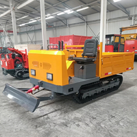 Fabrik preis Crawler Dumper Euro 5 CE EPA Hydraulic Mud Road Hydraulisches Heben Crawler Dumper Mini Crawler Dumper Truck