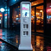 Station de location de batteries externes partagées, haute qualité, durable, 24 emplacements, étanche, paiement NFC, réponse rapide