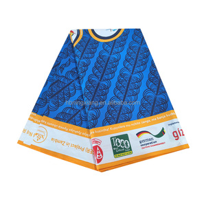Élection de président Wrapper de haute qualité Impressions personnalisées Tissus africains <span class=keywords><strong>Kanga</strong></span> 100% coton - Product Image 3