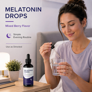 Gouttes de mélatonine liposomale de haute qualité Naturemade 98% Supplément en vrac 60mg 5mg 3mg 10mg Ashwagandha Théanine Adulte - Product Image 4