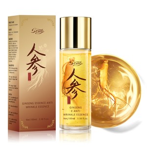 Extrait de racine de ginseng multifonctionnel <span class=keywords><strong>Anti</strong></span> Aging Skin Care Face Serum Bottle 100ml, Gold - Product Image 1