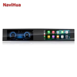 Navihua 21 Inch Dual Screen Android Carplay Display Car GPS <b>Stereo</b> Navigation for BMW X5 E70 X6 E71 2007-2013 CCC CIC - Product Image 1