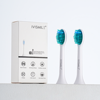 Brosse à dents électrique OEM à lumière bleue Nano Tpu Cover Têtes de brosse à dents soniques