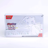 Boîtier Protecteur d'Affichage en Acrylique Premium pour Collection Ultra Premium Pokémon 151 UPC