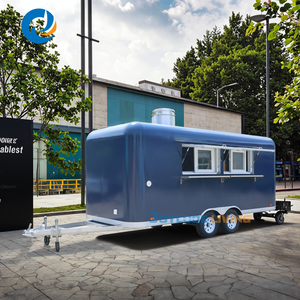 Chariot de restauration mobile haut de gamme en acier inoxydable avec machine à expresso pour service de restauration rapide, conception de qualité commerciale - Product Image 3