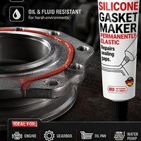 Green Health RTV Silicone Gasket Maker Haute Température 350°C Scellant Résistant aux Fluides et aux Huiles pour Joint de Tuyau d'Échappement