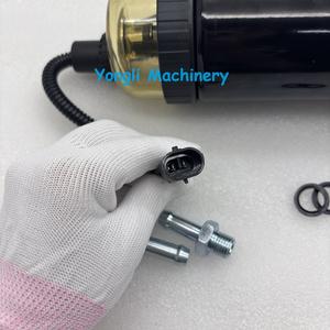 Conjunto separador de agua del filtro de combustible RE529641 RE541922 Compatible con <span class=keywords><strong>JD</strong></span> 210E 670G 335D 624J 1410D 624K 1200 RE68144 - Product Image 6