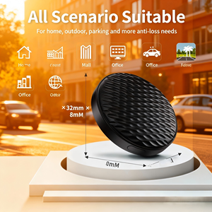 เครื่องติดตาม GPS อัจฉริยะ ป้องกันการสูญหาย ค้นหาตำแหน่งแบบเรียลไทม์ สำหรับจักรยาน มอเตอร์ไซค์ กระเป๋าเดินทาง รองรับ iPhone ผลิตจากโลหะและพลาสติก - Product Image 1