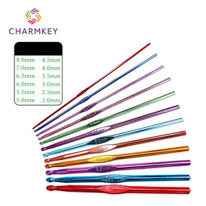 Lot de 12 crochets en aluminium de différentes tailles pour le tricot à la main - Product Image 4