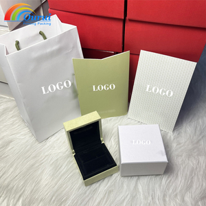Factory Direct Brand Jewelry <b>Box</b> For Women Luxury Gift Packaging Pendant Bracelet Earring <b>Ring</b> <b>Box</b> Full Set With Accessories - Product Image 2