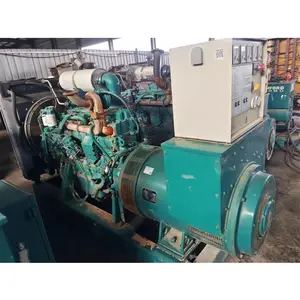 Volvo Penta Starter elektrik, Generator Diesel 100KW/120KVA, Governor listrik 60KW daya terukur 380V 12V DC mulai listrik 216A