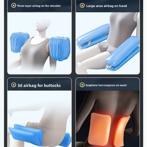 2025 Bestseller Sofa-Massagesessel, Elektrischer Ganzkörper-Massagesessel mit Fixpunkt-<span class=keywords><strong>Massage</strong></span> und Schwerelosigkeitsfunktion - Product Image 6