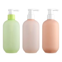 Bouteille en plastique PP de haute qualité pour lait corporel, gel douche, lotion, parfum, 250 ml, avec pompe pulvérisatrice, vente en gros