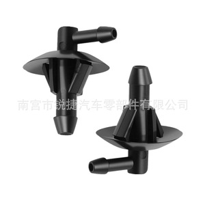 Dodge Sprinter Windshield <b>Washer</b> Hose Connector 5125061AA Black Plastic Nylon POMPP Truck Accessory - Product Image 5