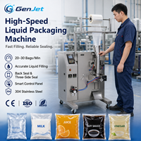 Máquina Automática CNC para Envasado de Líquidos, Equipo de Llenado y Sellado de Fluidos Puros para Producción de Agua, Leche, Jugo y Bebidas en Bolsas