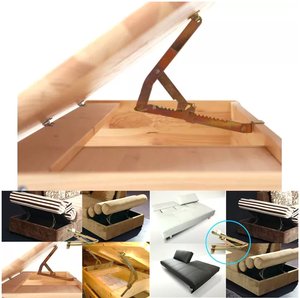 Connecteur de table moderne C44, réglage de l'angle d'inclinaison, charnière multi-positions pour bureau, canapé, lit, mécanisme de charnière - Product Image 5