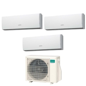 Aire Acondicionado Eléctrico para Fujitsu Trial Split Inverter Serie LUCA 12+12+12 AOHG24LAT3 R-410 12000+12000+12000 - Product Image 1