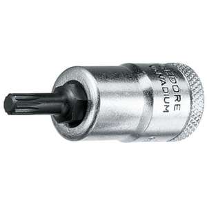 GEDORE - 2194872 3/8 ''Zócalo de punta de destornillador XZN - EAN 4010886883136 HAND SOCKETS 3/8" - Product Image 1