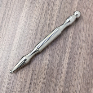 Bâton d'acupression en acier inoxydable en forme de stylo, couteau à fascia, outil de massage des méridiens pour soulager les muscles, yeux, visage, semelles des pieds et pieds - Product Image 2