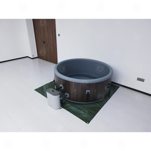 Jacuzzi Inflable Portátil para 4-6 Personas con Calentador Incorporado, <span class=keywords><strong>Spa</strong></span> Inflable Grande para Exteriores con <span class=keywords><strong>Masaje</strong></span> - Product Image 4