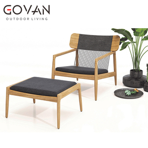 Nouveau style de mobilier de <span class=keywords><strong>jardin</strong></span>, design <span class=keywords><strong>avec</strong></span> <span class=keywords><strong>accoudoirs</strong></span>, chaises de loisirs d'extérieur pour villa, mobilier en teck, chaise longue d'extérieur - Product Image 5