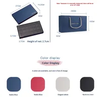 Boîte carrée en carton pour chocolats, motif ciel étoilé, pour projets DIY, 6/12/18 pièces, sac fourre-tout rouge, estampage personnalisable, vente chaude transfrontalière