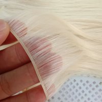 Extensiones de Cabello Humano Virgen Doble Trama Genius Weft, 100% Cabello Humano Virgen con Cutícula Alineada, Calidad de Salón