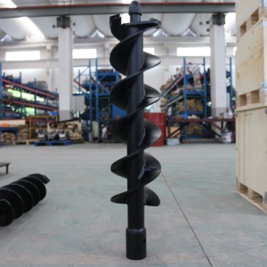 S4-100 100mm diamètre De Tungstène/Tarière Rock pour Petite Pelle Skid Steer Loader Camion Grue - Product Image 6