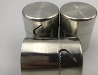 Capsule rétractable en étain pour spiritueux et vins de marque premium, facile à décoller, bord lisse, gaufrage supérieur, couleur et logo personnalisables