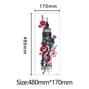 Water Transfer <b>Temporary</b> <b>Tattoo</b> Kit-Custom Full Sleeve Designs | Safe Reusable White <b>Paper</b> Fashionable Waterproof Large Size - Product Image 6