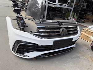 Conjunto de parachoques delantero original de <span class=keywords><strong>segunda</strong></span> <span class=keywords><strong>mano</strong></span> con marco de tanque de agua de ventilador electrónico <span class=keywords><strong>Tiguan</strong></span> L adecuado para Volkswagen - Product Image 4